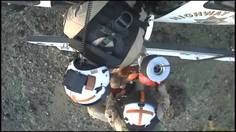 CHP Helicopter Rescue of Family of 6 From Oat Hill Mine Trail
