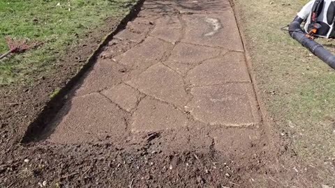 Peeling Back A CENTURY OLD Sidewalk To Help It BREATHE Again_part5