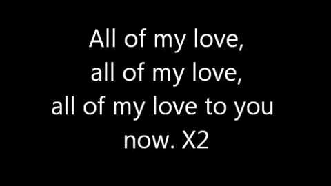 Led Zeppelin - All of My Love lyrics