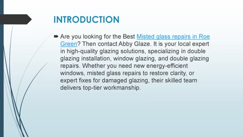 Best Misted glass repairs in Roe Green