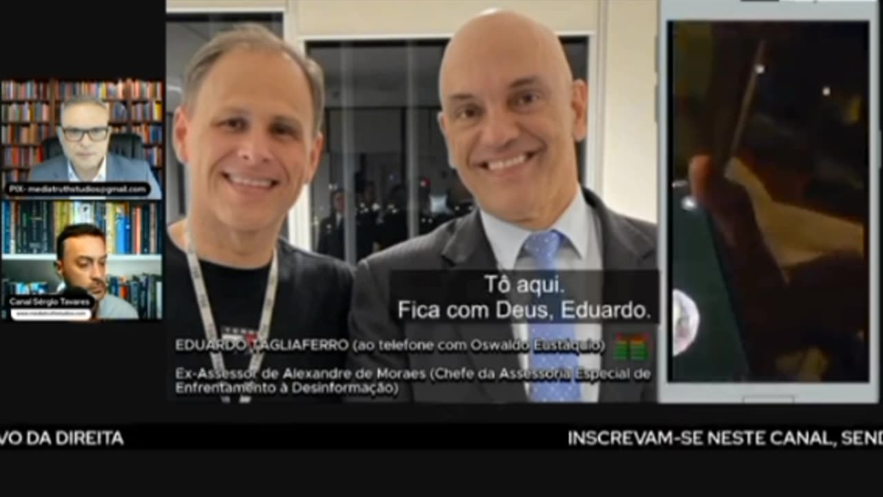 SERGIO TAVARES E O AUDIO DO MORAES-VAZOU TUDO