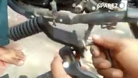 Royal Enfield Shotgun 650 | Gear Shifter | Installation - SPAREZO