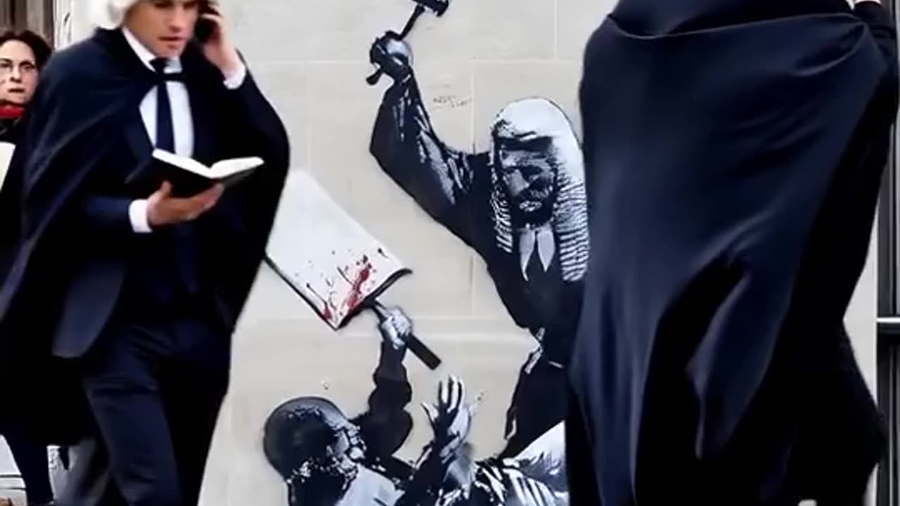 Banksy Strike At Our Corrupt Justice System