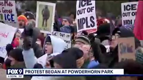 WATCH: Thousands Rally for Anti-ICE Protest in Minneapolis After Shooting of Renee Good