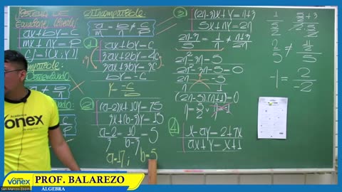 VONEX CICLO MATE 2024 | Semana 12 | Álgebra: Sistema de Ecuaciones Lineales