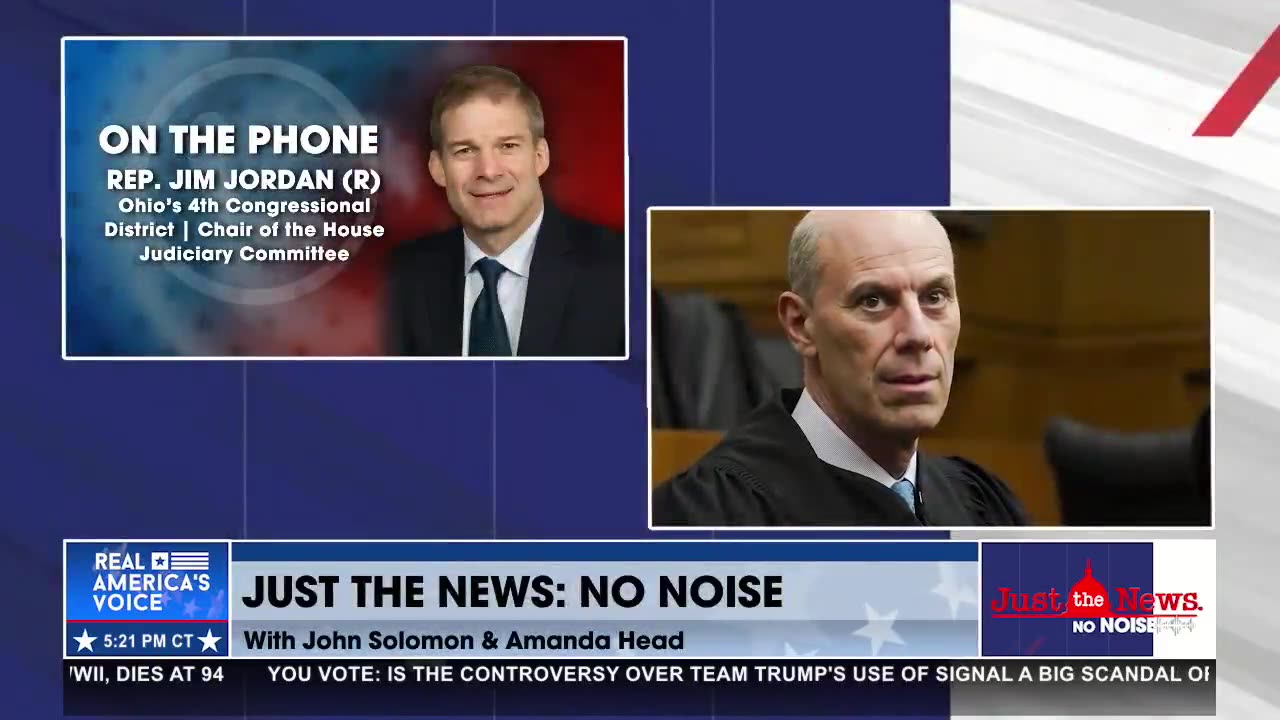 Rep. Jim Jordan outlines three paths Congress can take to address judges blocking Trump orders