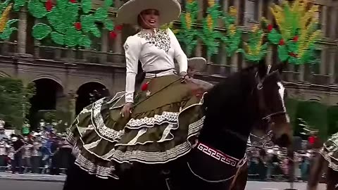 Women's Power In Military Parade P18 #Mexico #Pakistan #Indonesia #Colombia #militaryparade
