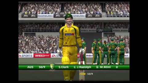 🏏 Australia vs South Africa | Cape Town | 10 Over Thriller | Cricket 07 Gameplay (5 Star Difficulty)