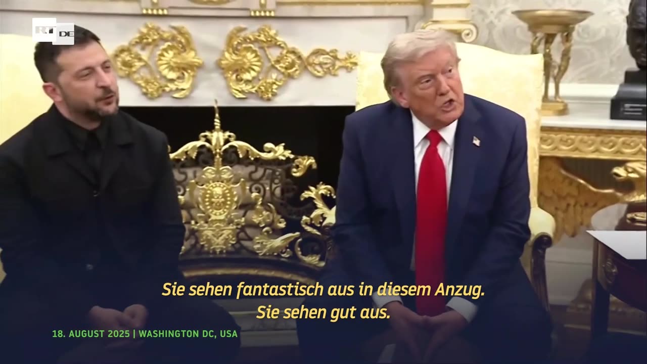 Selenskij hat endlich einen Anzug