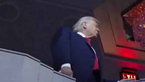 Trump jamming to YMCA at Kennedy Center