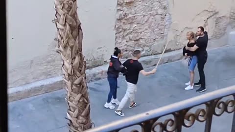 North African invaders create chaos in Barcelona.