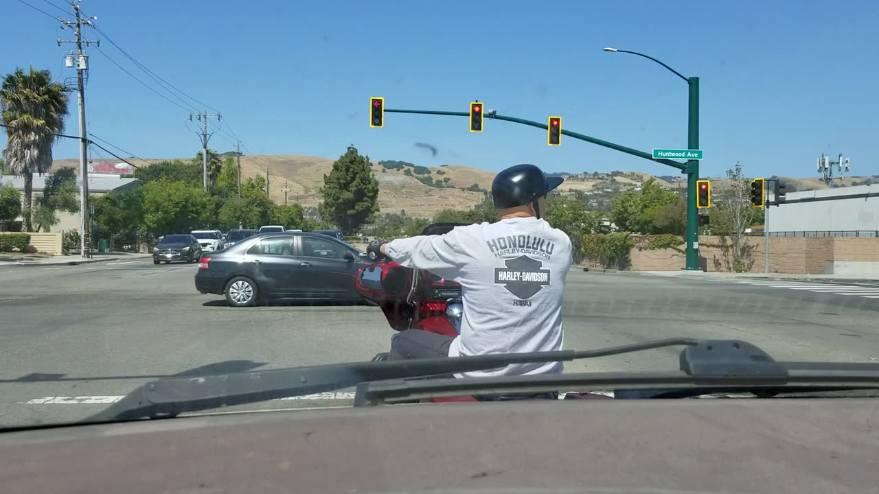 Motorcycle Event Caught on Camera