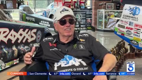 Drag racing legend John Force talks about crash that nearly took his life