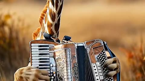 #sanfona #acordeon #ai #animaisnotiktok #selva #girafa #forró #forrod