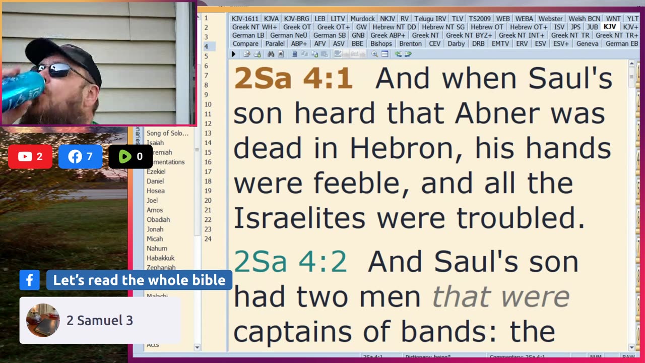 Let's Read the Whole Bible Y'all!! 05/10/2025