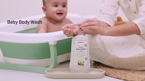 Pigeon Baby Natural Skincare Range | Newborn Baby Skincare