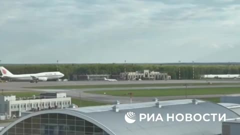 🇨🇳✈️ Xi Jinping flew to Moscow for the parade on May 9, — Russian media