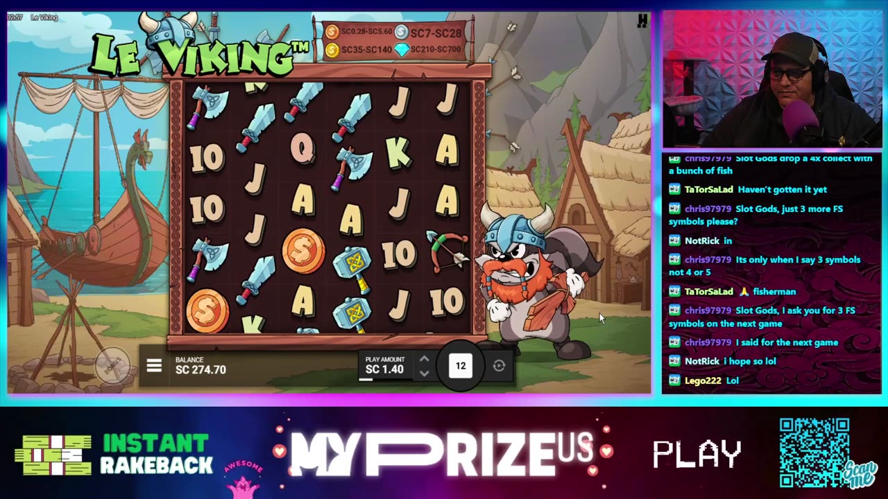 Live On Myprize! You Can Play Along!