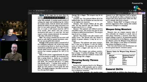 Calabozos y Dragones D&D - Weapon Mastery (Maestría de Armas) P4