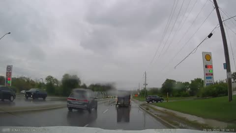 [4K] Newmarket, Ontario! #4 Driving in Rain, ON. CA.