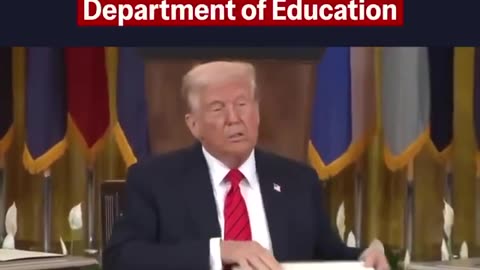 President Trump Signs Executive Order to Eliminate Department of Education