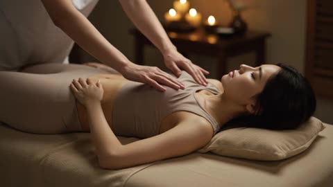 Sexy girl massage beautiful cute hot women girl massage
