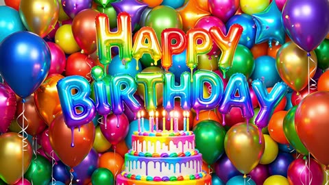 Happy Birthday Song #HappyBirthday #BirthdaySong #BirthdayMusic
