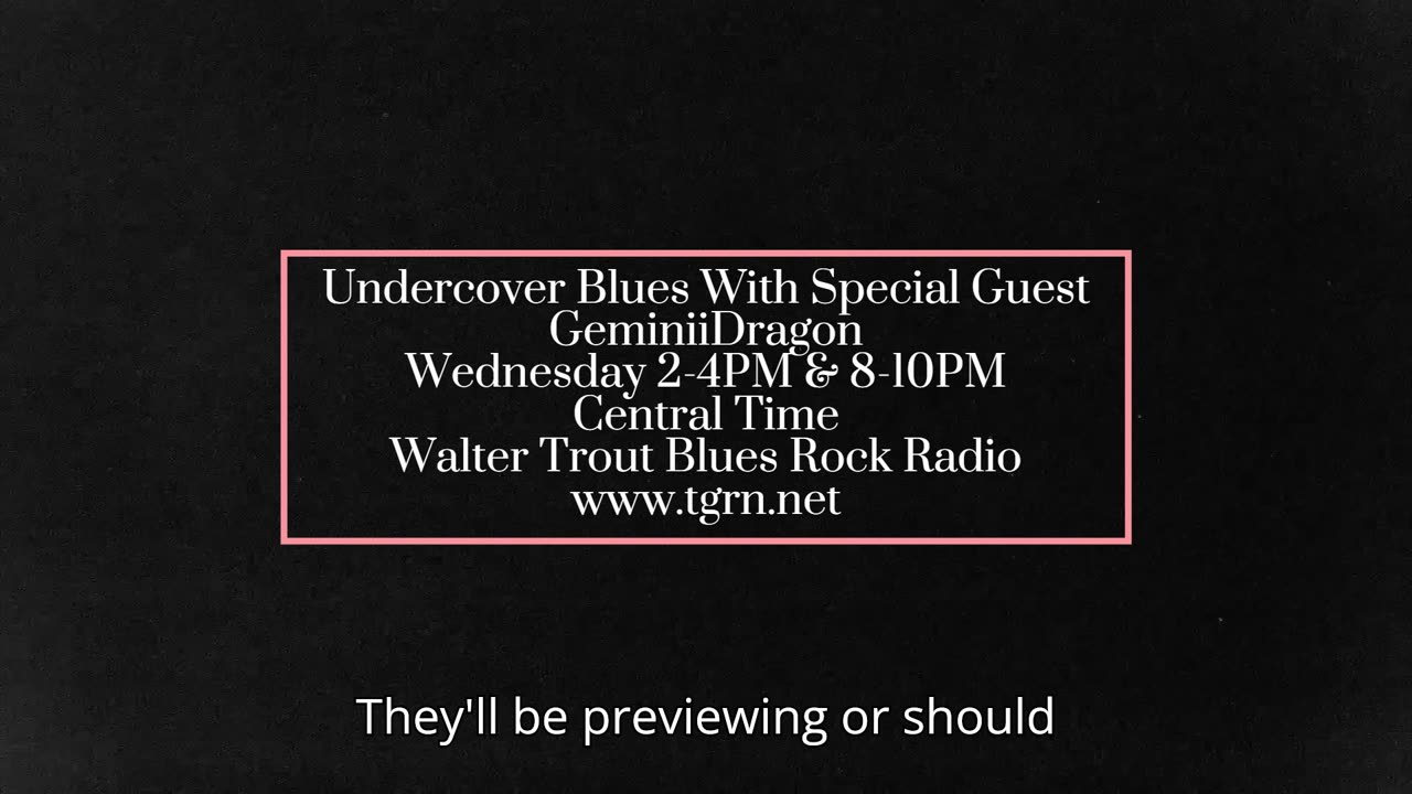 This Weeks Special Guest Gemini Dragon