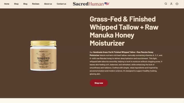 TREVOR COMSTOCK: Get 20% OFF any order at Sacred Human through the end of the weekend with code SUMMER
