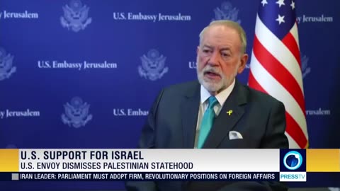 US ambassador to the occupied territories, Mike Huckabee