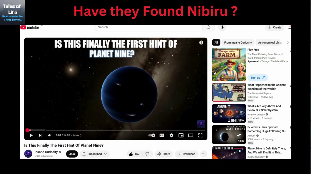 Have they Found Nibiru ?