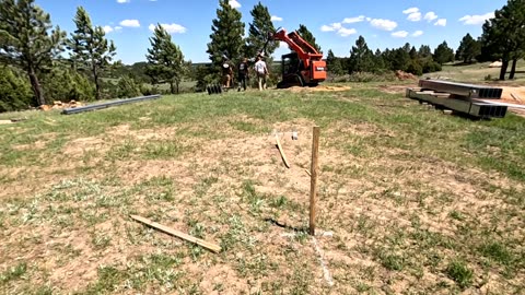 Augering the upper rack