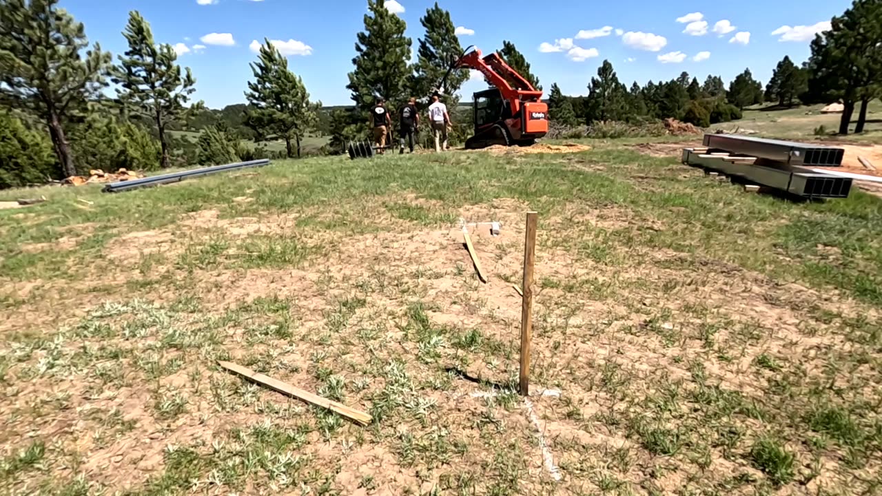 Augering the upper rack