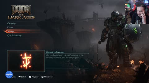 Doom: The Dark Ages - Trapped In Time. Surrounded By Evil. Low On Bunnies.