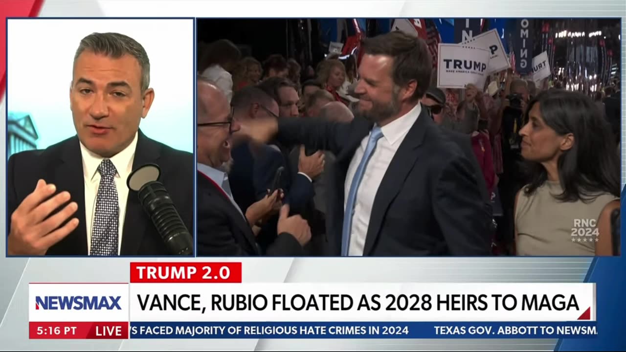 JD Vance is Trump 3.0 & the heir apparent for 2028.