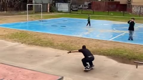 🤯😱 Wild Trick Goes Down! Did He Make It? | SkateNation