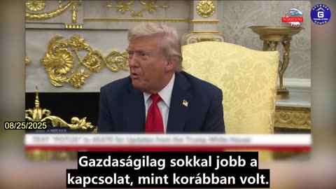 【HU】Trump: Erősödnek az amerikai-kínai kapcsolatok, hamarosan Kínába látogathatunk