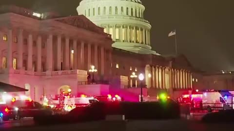 Washington- Καπιτώλιο- πυρκαγιά