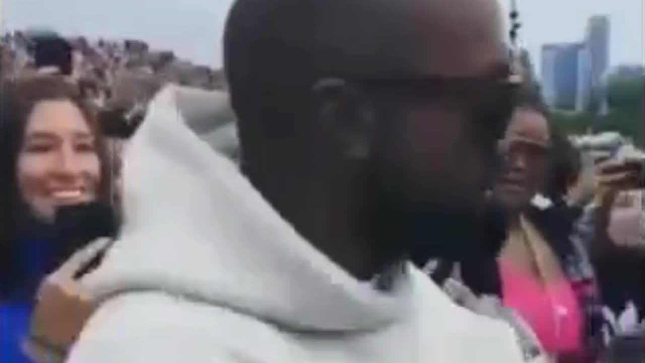 Kanye Parting the Red Sea