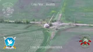 Defeat of a Ukrainian Armored Vehicle Near Ulyanovka