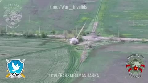 Defeat of a Ukrainian Armored Vehicle Near Ulyanovka