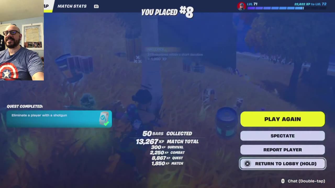 Tackling Blitz with Captain America