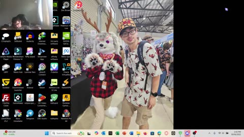 come watch me stuff like blockchain stuff or playing video games or stuff
