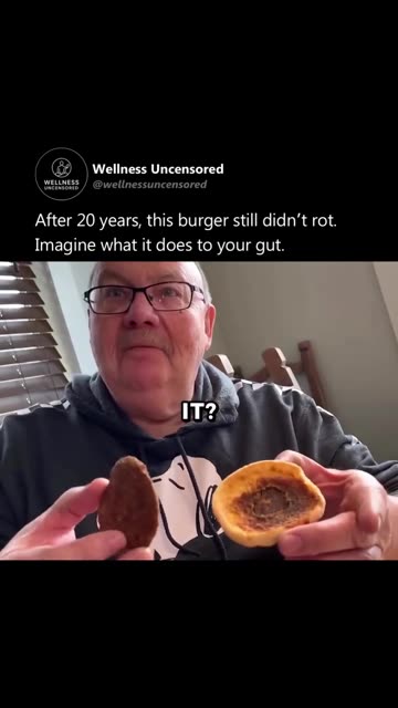 1999 MCDONALD’S HAMBURGER; STILL IN FAIRLY GOOD SHAPE; ARE YOU DEAD YET?