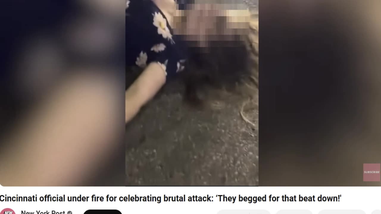 "Karma Bitch, He Shouldn't Be Outside" Says Black Guy After Racial Attack In Cincinnati.