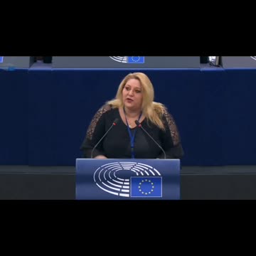 Diana Șoșoacă în Parlamentul European - 03 aprilie 2025 - ora 10:44