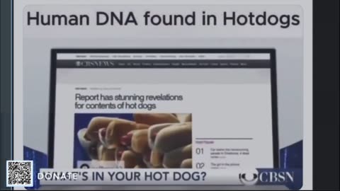 Human DNA being found in American Hotdogs