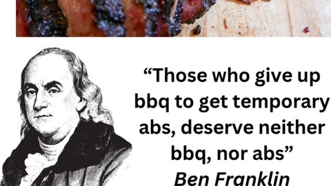 Give up BBQ?