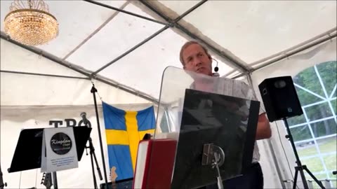 Tältmöte på Bondebacka i Motala 2/7/2025, Konny Thimberg, Claire Nilsson, Lars Öhlund mfl.