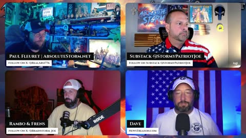 Absolute Storm Ep 49 9pm EST w/ Joe Rambo & Newstreason Dave Afghan Dig|PP|OurSacredHonor